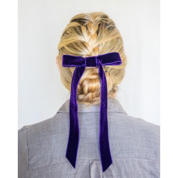 Liberty Iris Velvet Bow