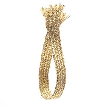 Light Gold Lurex Flat Cord