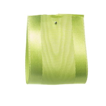 Lime Moire Ribbon
