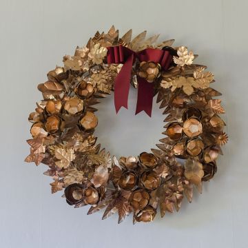 Gold Metal Wreath