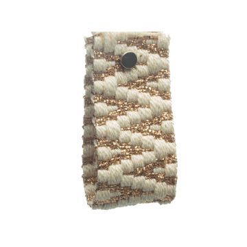 Metallic Bronze Jacquard
