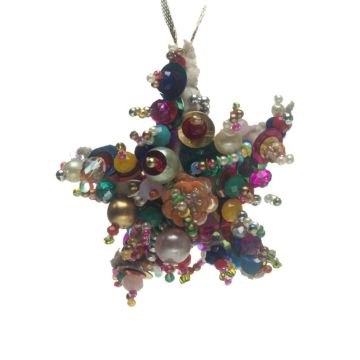 Mixed Embroidered Star
