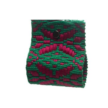 Old Fuchsia Emerald Jacquard