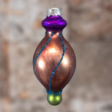 Orange Glass Decoration