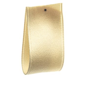 Oyster Shell Spun Polyester Satin Ribbon