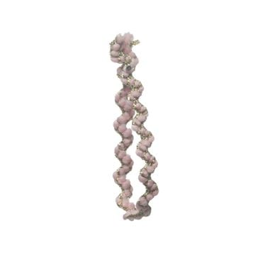 Pale Azalea Metallic Ric Rac