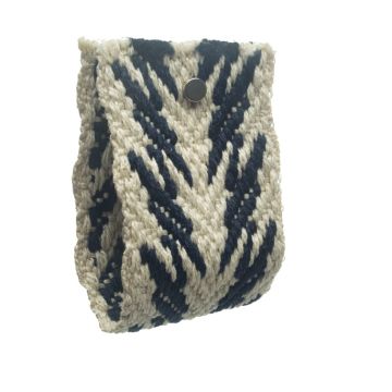 Pitch Blue Cotton Jacquard