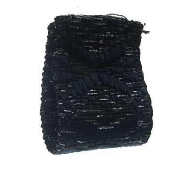 Pitch Blue Metallic Jacquard