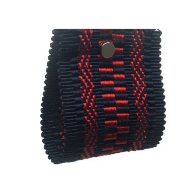 Pitch Red Jacquard