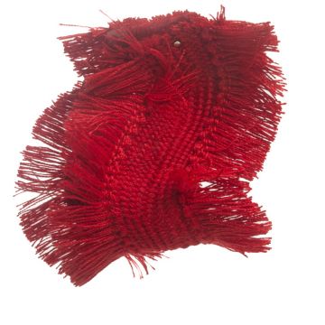 Post Box Red Ric Rac Frill
