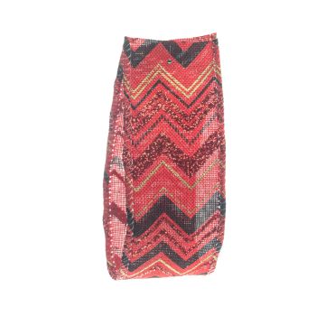 Post Box Red Zig Zag Braid