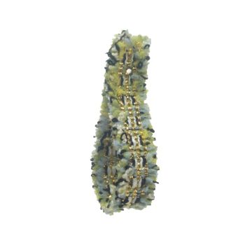 Primrose Metallic Wool Braid