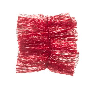 Raspberry Gathered Tulle