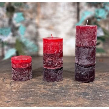 Raspberry Ombre Candle