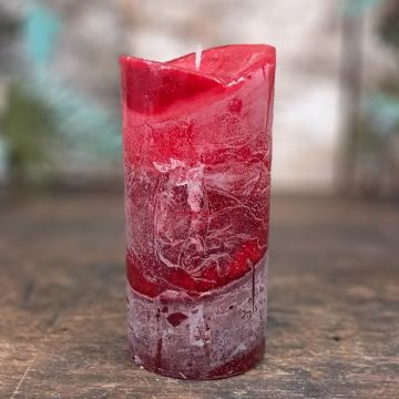 Raspberry Ombre Candle