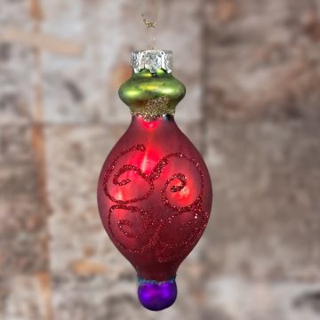 Red Glass Decoration
