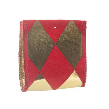 Red Gold Wired Metallic