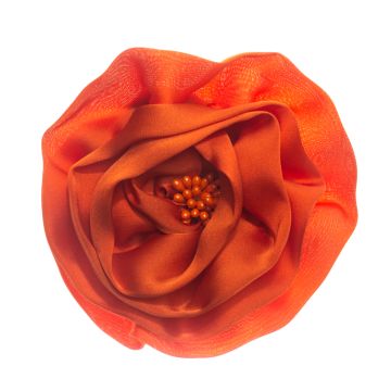Red Hot Poker Frill Satin Flower