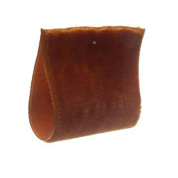 Red Squirrel Single Sided Velvet Ribbon