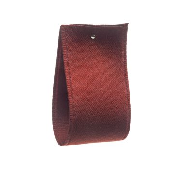 Red Squirrel Spun Polyester Satin Ribbon