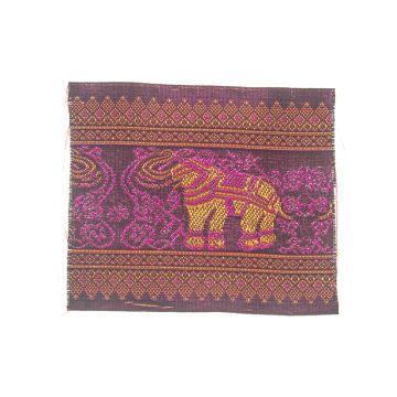 Ripe Plum Elephant Jacquard