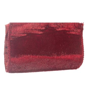 Ruby Slippers Wired Metallic Velvet