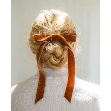 Sable Twig Velvet Bow