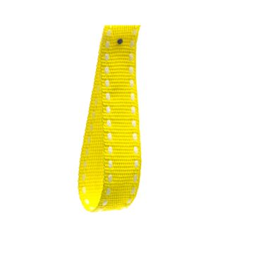 Sherbet Lemon Coloured Stitched Edge Grosgrain