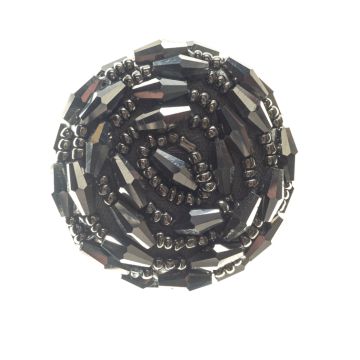 Silver Flower Brooch