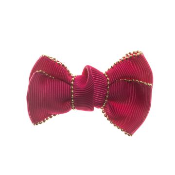 Sissinghurst Pink Bow On Clip