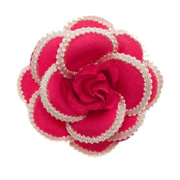 Sissinghurst Pink Flower Brooch