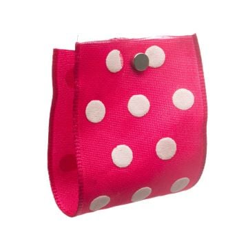 Sissinghurst Pink Wired Dot Ribbon