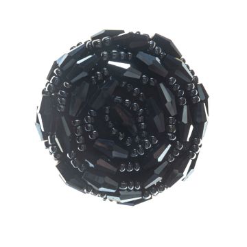 Slate Flower Brooch