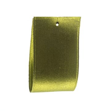 Sludge Green Silk Satin Ribbon