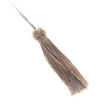 Stirred Coffee Turks Head Tassel