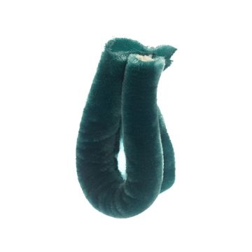 Teal Giant Velvet Piping