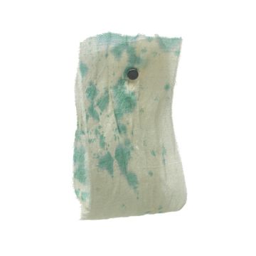 Teal Silk Tie Dye