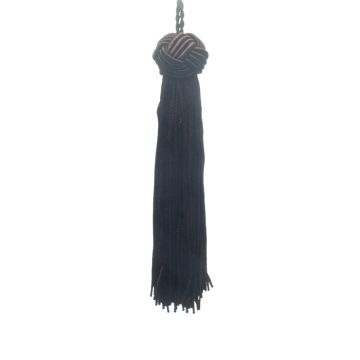 Dark Bark Turks Head Tassel