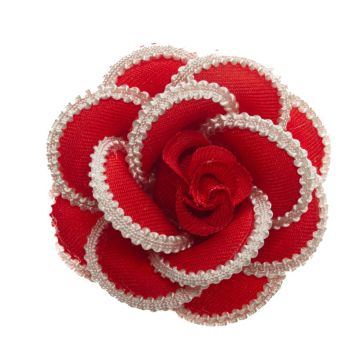 Ruby Slippers Flower Brooch