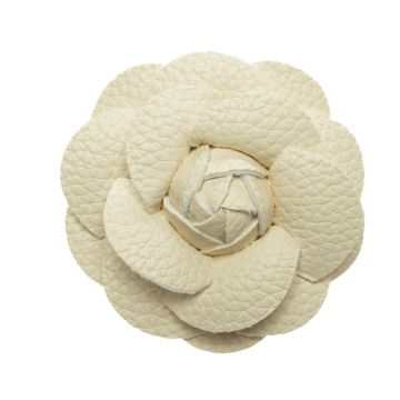 Clotted Cream Flower Brooch