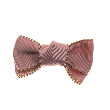 Vintage Blusher Bow On Clip