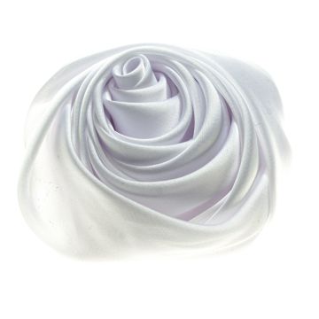 White Dior Fabric Rose