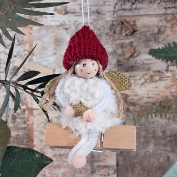 White Peg Doll
