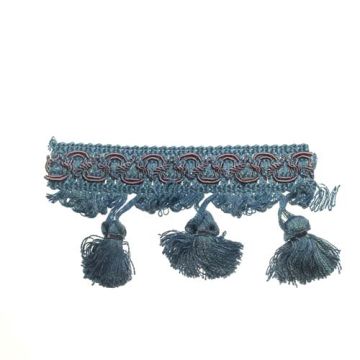 Blueberry Bin End Tassel Fringe