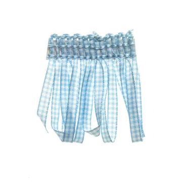 Viola Azura Bin End Gingham Looped Fringe