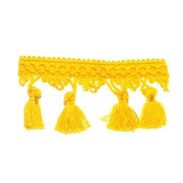 Marigold Bin End Tassel Fringe