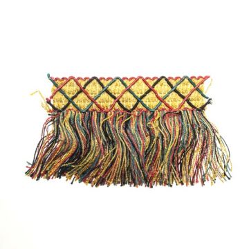 Rhubarb Gold Bin End Fringe