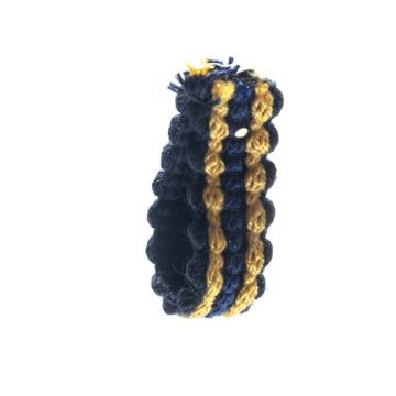 Pitch Blue Bin End Picot Edge Braid