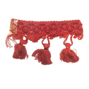 Ruby Slippers Bin End Tassel Fringe