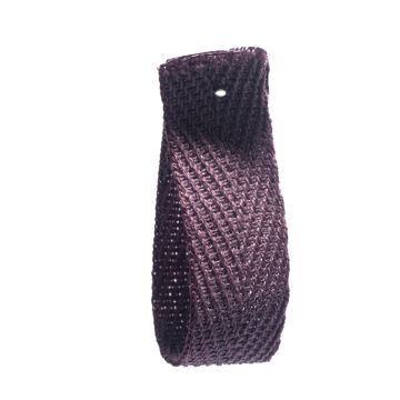 Damson Mauve Herringbone from Recyclables